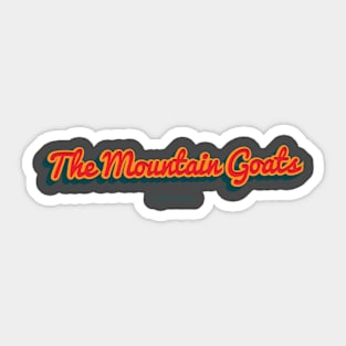 The Mountain Goats Sticker